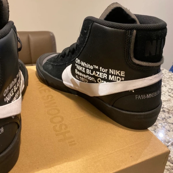 Off White Nike Grim Reapers Size 10 DS - Picture 6 of 7